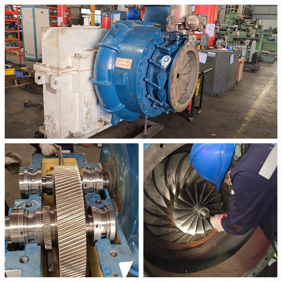 寧夏某發(fā)電廠 1120KW金通靈單級(jí)高速風(fēng)機(jī)振動(dòng)報(bào)警維修案例