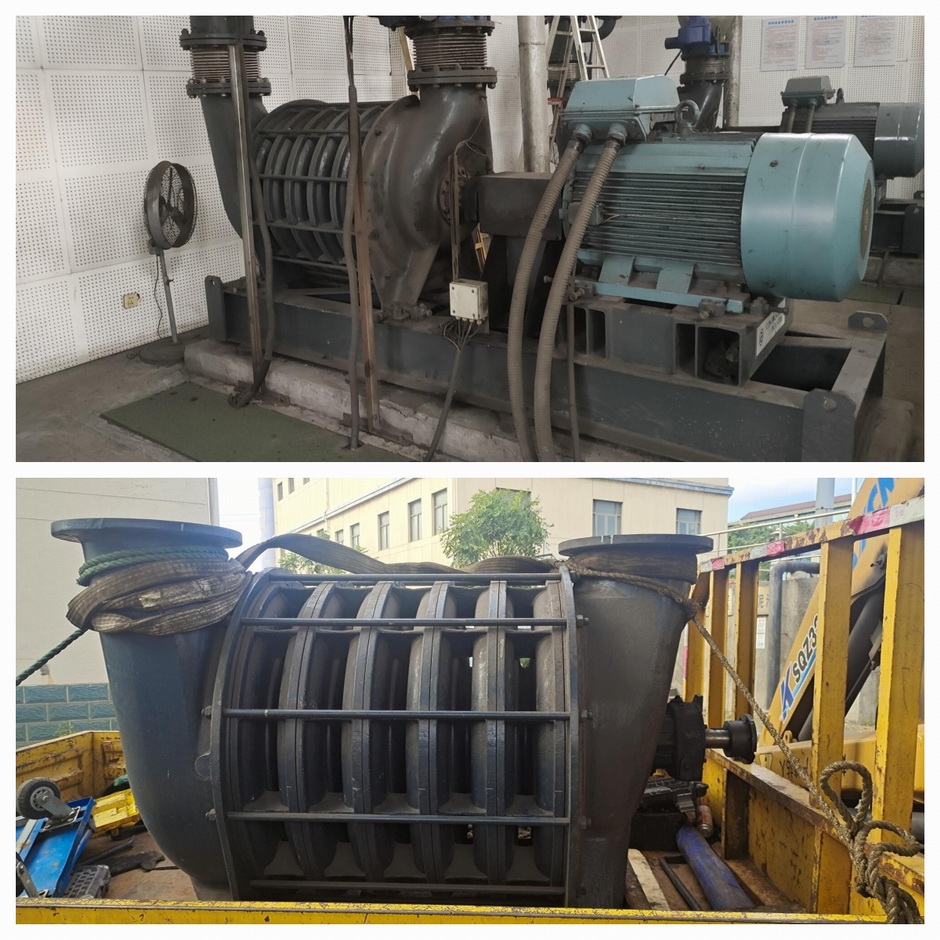 寧波某污水廠 歐陸151A多級(jí)鼓風(fēng)機(jī)維修案例