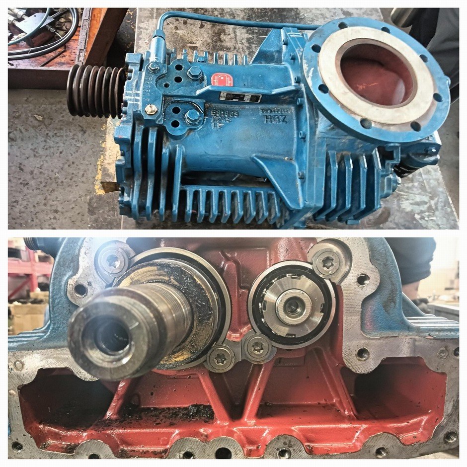 寧波某客戶艾珍D24S螺桿風(fēng)機(jī)檢修案例