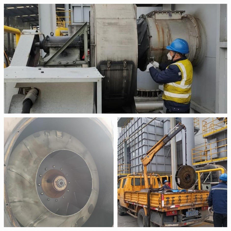 常熟客戶 離心風(fēng)機(jī)維修案例