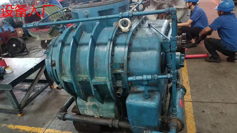 上海某發(fā)電廠-氧化風(fēng)機1A機頭檢修